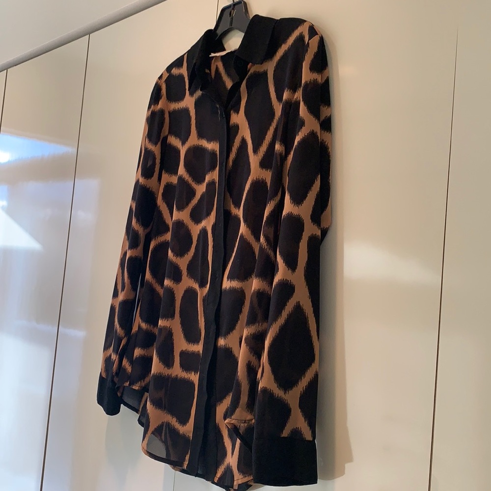 Michael by Michael Kors shear top